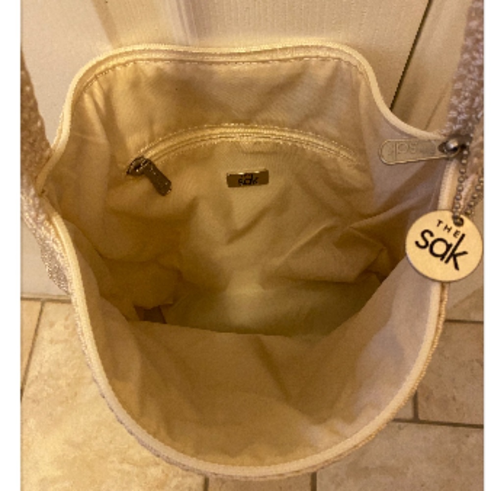 Sak Natural Tan Woven Shoulder Handbag - Picture 5 of 5